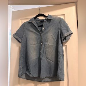 J.Jill denim jean shirt size XS